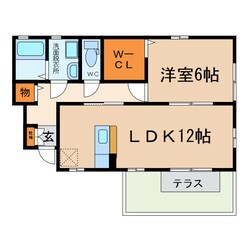 エス・ブロードⅡの物件間取画像